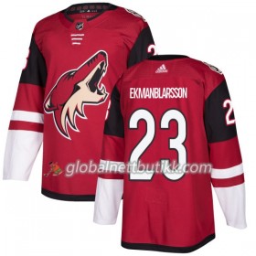 Arizona Coyotes Hockeydrakt Oliver Ekman-Larsson 23 2017-2018 Maroon Adidas Authentic - Herre